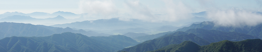 하나로산악회 홈페이지의 비쥬얼 이미지